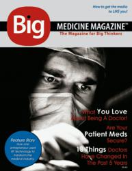 First Issue Cover of Big Medicine Magazine
